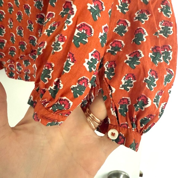 Doen The Jane Blouse | Calico Canyon Blooms | Size M | EUC - Picture 9 of 9